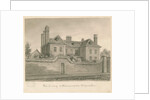 Wolverhampton - The Deanery House: sepia drawing, 1837 by John Buckler