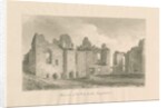 Tutbury Castle - Remains from Inner Courtyard by John Buckler