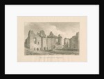 Tutbury Castle - Remains from Inner Courtyard by John Buckler