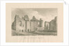 Tutbury Castle - Remains from Inner Courtyard by John Buckler