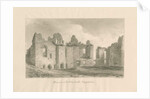 Tutbury Castle - Remains from Inner Courtyard by John Buckler