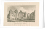 Tutbury Castle - Remains from Inner Courtyard by John Buckler