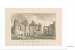 Tutbury Castle - Remains from Inner Courtyard by John Buckler