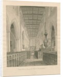 Interior of Tamworth Church by John Buckler