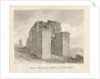 Tutbury Castle - Remains of the Gateway by John Buckler