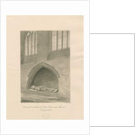 Tamworth Church - Monument of priest by John Buckler