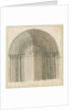 Tutbury Priory Church - Arch in West Door by Stebbing Shaw