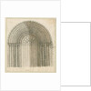 Tutbury Priory Church - Arch in West Door by Stebbing Shaw