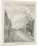 Tamworth - Church Street: lithograph by Etienne Bruno Hamel