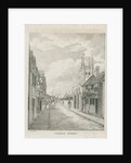 Tamworth - Church Street: lithograph by Etienne Bruno Hamel
