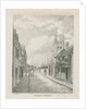 Tamworth - Church Street: lithograph by Etienne Bruno Hamel