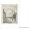 Tamworth - Church Street: lithograph by Etienne Bruno Hamel