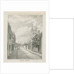 Tamworth - Church Street: lithograph by Etienne Bruno Hamel