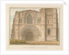 Tutbury Priory Church - West Front by John Buckler