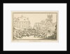 Wolverhampton - Market Place: etching by School English