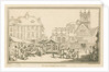 Wolverhampton - Market Place: etching by School English