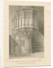 Wolverhampton - Stone Pulpit in St. Peter's Church by John Buckler