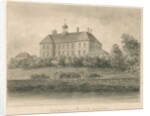 Tamworth - The Workhouse: sepia drawing, 1838 by John Buckler