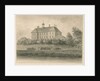 Tamworth - The Workhouse: sepia drawing, 1838 by John Buckler