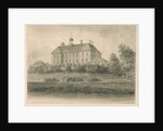 Tamworth - The Workhouse: sepia drawing, 1838 by John Buckler