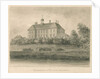 Tamworth - The Workhouse: sepia drawing, 1838 by John Buckler