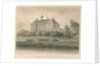 Tamworth - The Workhouse: sepia drawing, 1838 by John Buckler