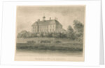 Tamworth - The Workhouse: sepia drawing, 1838 by John Buckler