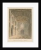 Interior of Tutbury Priory Church by John Buckler