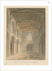 Interior of Tutbury Priory Church by John Buckler