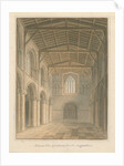 Interior of Tutbury Priory Church by John Buckler