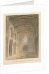 Interior of Tutbury Priory Church by John Buckler