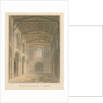 Interior of Tutbury Priory Church by John Buckler