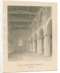 Interior of Tutbury Priory Church by John Buckler