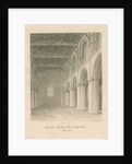 Interior of Tutbury Priory Church by John Buckler