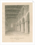 Interior of Tutbury Priory Church by John Buckler