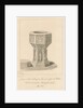 Wolverhampton - Font in St. Peter's Church by John Buckler