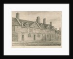 Uttoxeter Town - Almshouses by John Buckler