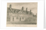 Uttoxeter Town - Almshouses by John Buckler