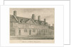 Uttoxeter Town - Almshouses by John Buckler