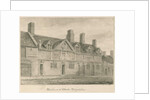 Uttoxeter Town - Almshouses by John Buckler