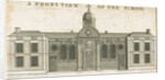 Wolverhampton - Grammar School: aquatint engraving, nd [c 1751] by School English