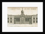 Wolverhampton - Grammar School: aquatint engraving, nd [c 1751] by School English