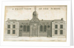 Wolverhampton - Grammar School: aquatint engraving, nd [c 1751] by School English