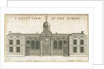 Wolverhampton - Grammar School: aquatint engraving, nd [c 1751] by School English