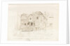 Uttoxeter Town - Ale Warehouse: pen and ink drawing, nd [?mid 19th cent] by John Robert Fernyhough