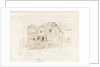 Uttoxeter Town - Ale Warehouse: pen and ink drawing, nd [?mid 19th cent] by John Robert Fernyhough