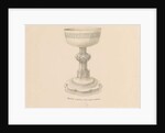 Teddesley Park - Chalice: pen drawing, nd [?19th cent] by George Buckler