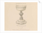 Teddesley Park - Chalice: pen drawing, nd [?19th cent] by George Buckler