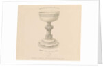 Teddesley Park - Chalice: pen drawing, nd [?19th cent] by George Buckler
