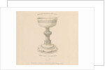 Teddesley Park - Chalice: pen drawing, nd [?19th cent] by George Buckler